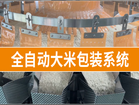 全自動(dòng)大米稱重包裝系統(tǒng)